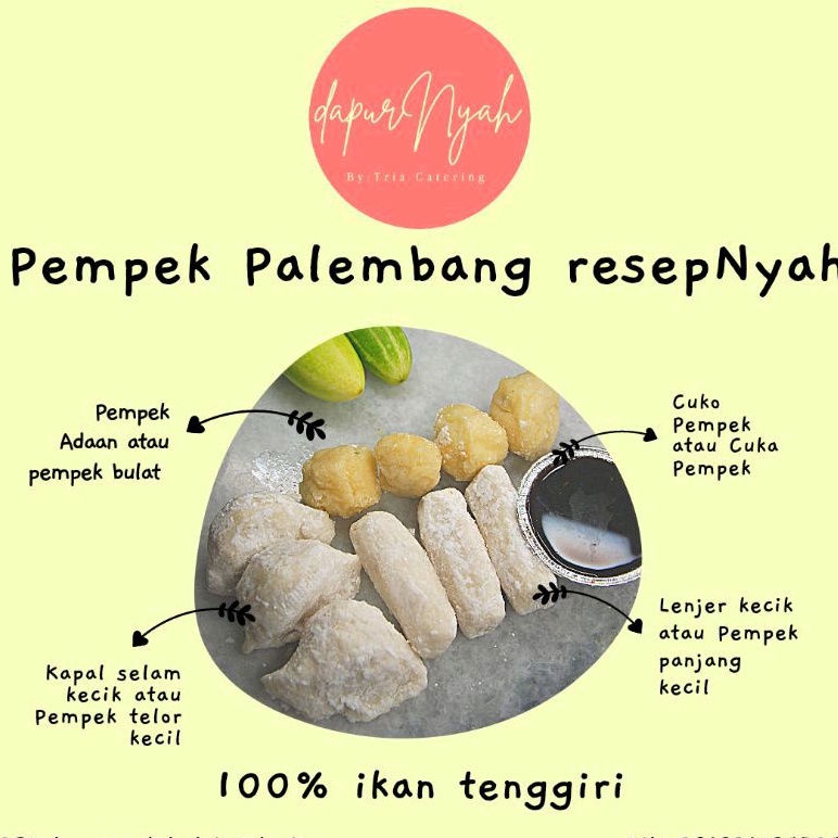 

Pempek Palembang resep Nyah!