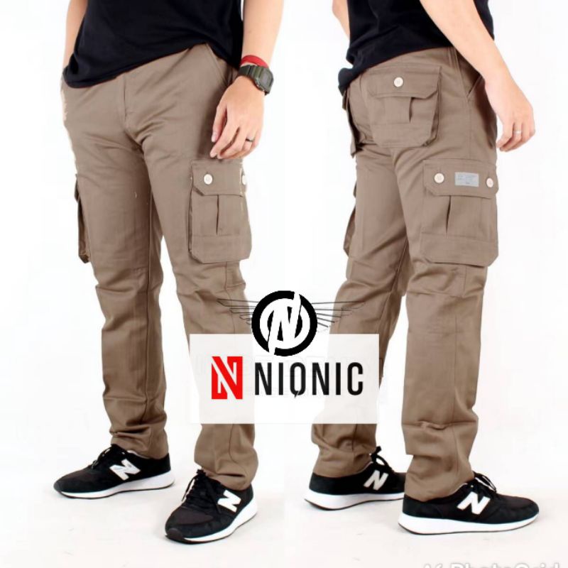 Celana Cargo Panjang Original Nionic Fashion Pria Termurah Kualitas Distro