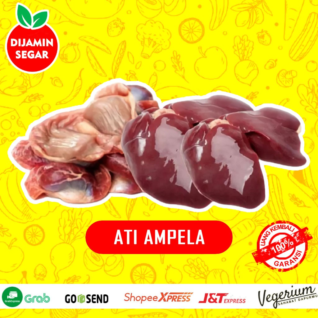 

Daging Ati Ampela Hati Ayam Segar Fresh Kualitas Premium