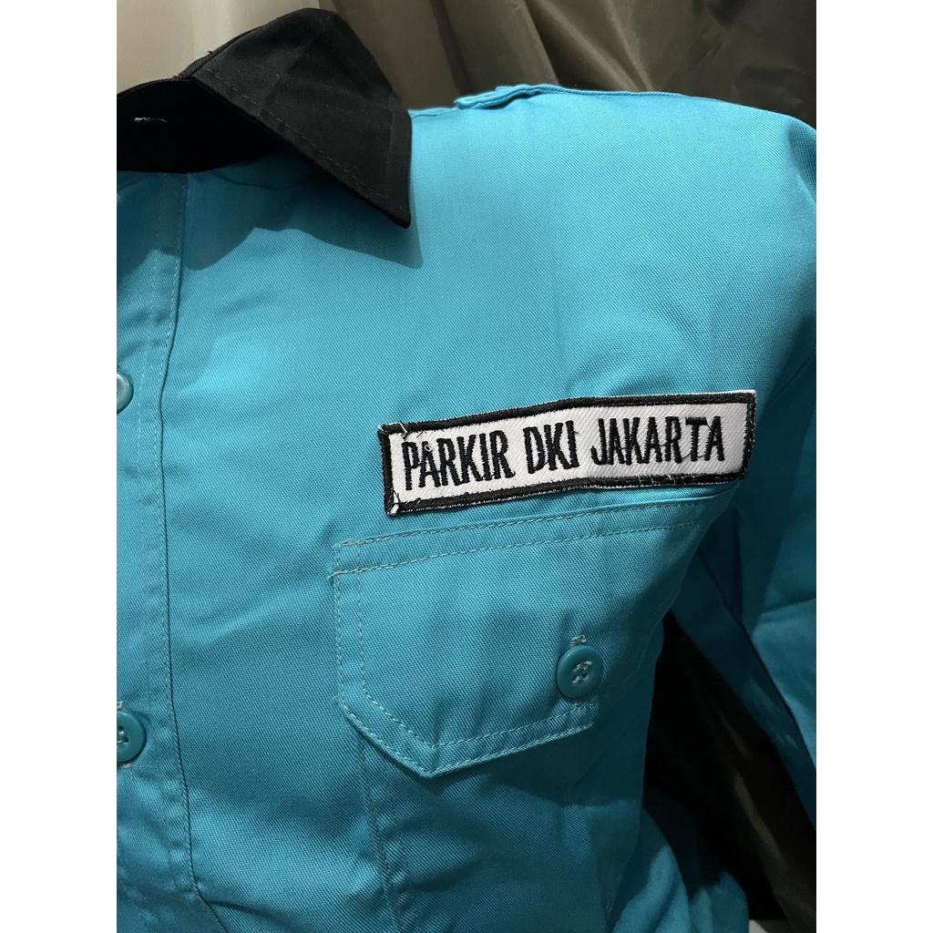 Kemeja Parkir | Baju Parkir | Baju Parkiran | Pakaian Petugas Parkir -- Pendek