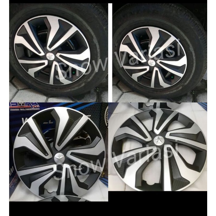 Tutup Roda Cover Dop Velg Wheeldop Ring 13” 14”