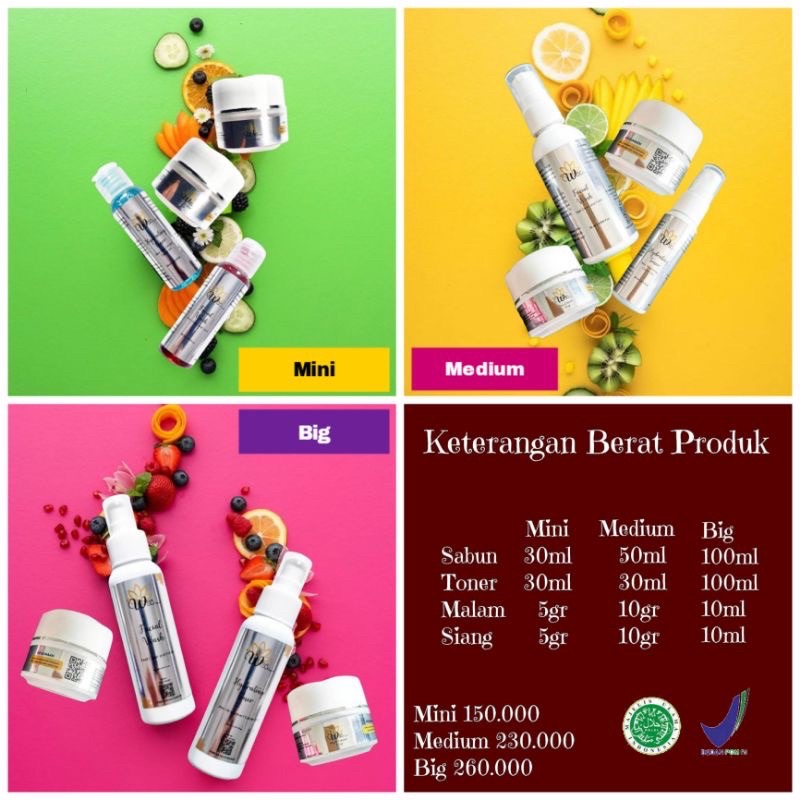 WSC ORGANIC (READYSTOCK) CREAM SATUAN