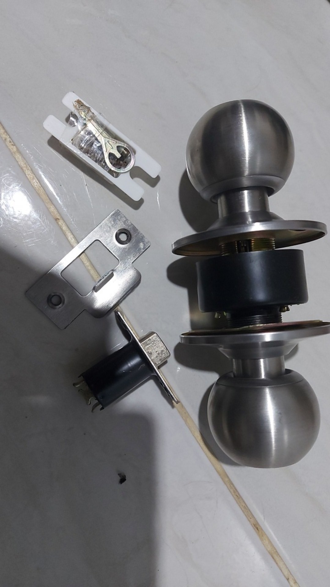 Enchanting Kunci Bulat Kamar Mandi Elock Stainless Steel E1221