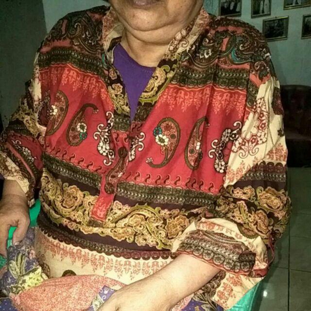 Tunik Batik Rayon 3xl, 4xl, 5xl