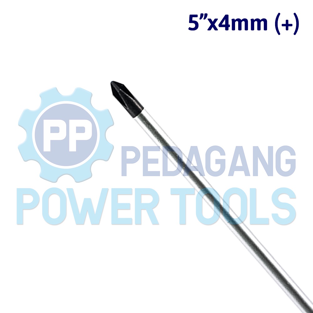 ATS OBENG BOLA 5 INCH PLUS GAGANG PLASTIK KEMBANG RADIO SCREWDRIVER