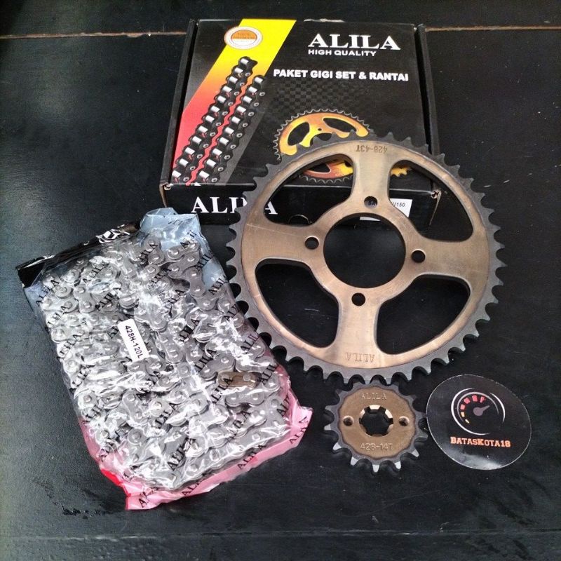 Gir set gear paket satria f Fu F150 lama new barong baja sepuhan