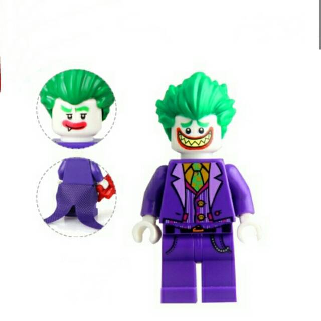 Gelang Lego Joker Ungu - Kalung Lego Joker Ungu