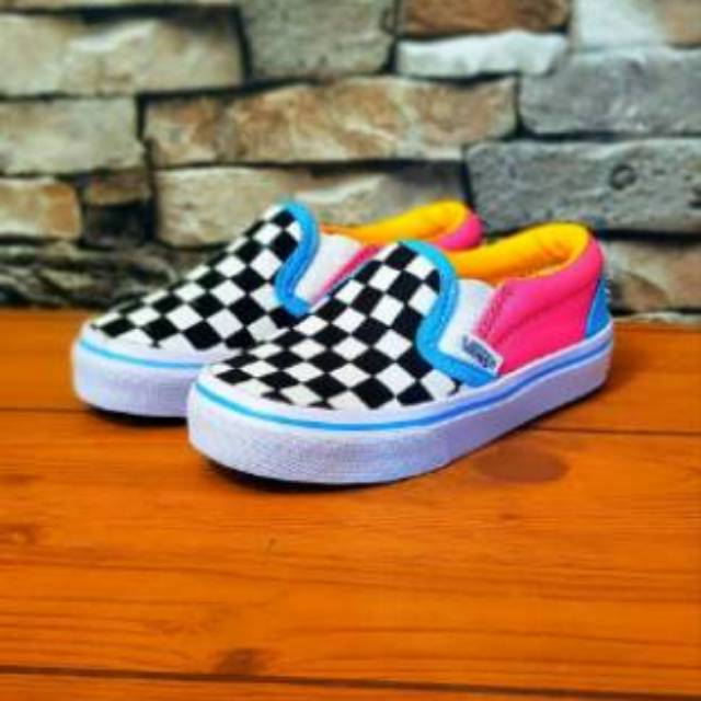 Sepatu vans anak slop vans slip on catur size 21 35