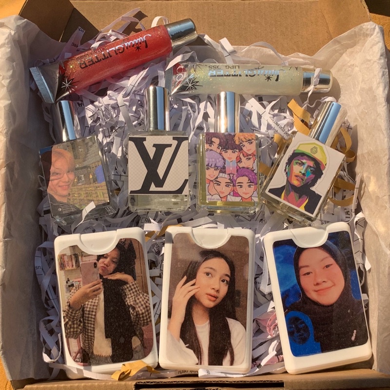 

GIFT BOX Hampers Birthday Kado Ulang Tahun Box Birthday Hampers Handsanitizer Custom | Parfum Custom