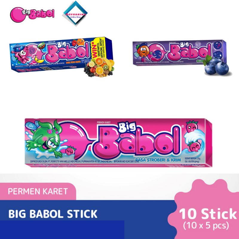 

Big Babol Stick 23 gr
