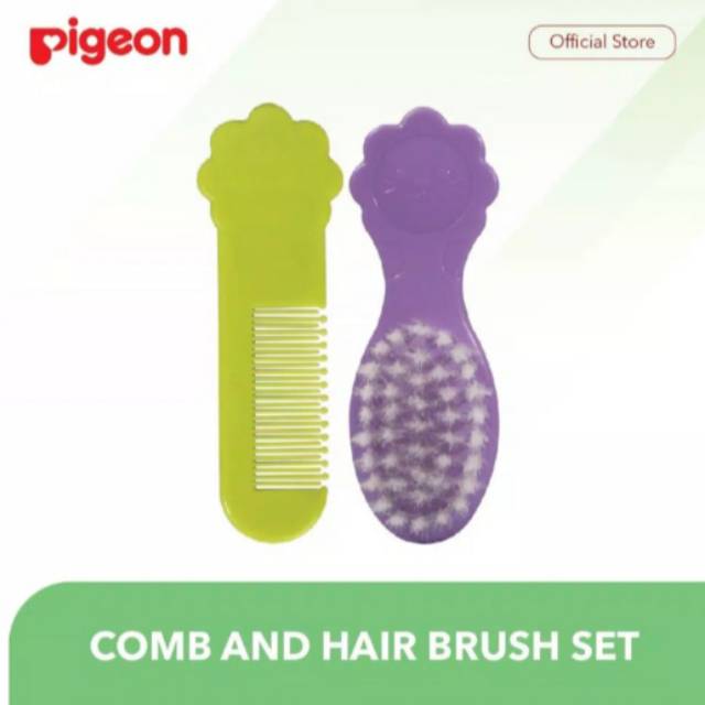 Pigeon Comb and Hair Brush Set / Sisir Bayi Pigeon