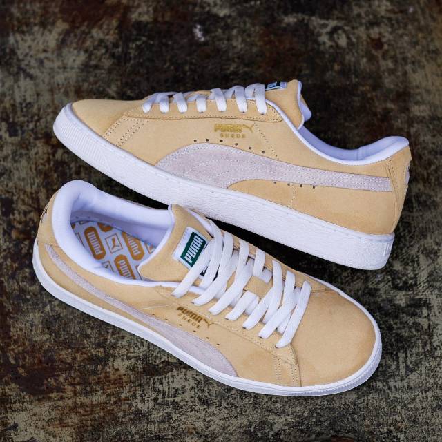 puma suede classic honey mustard