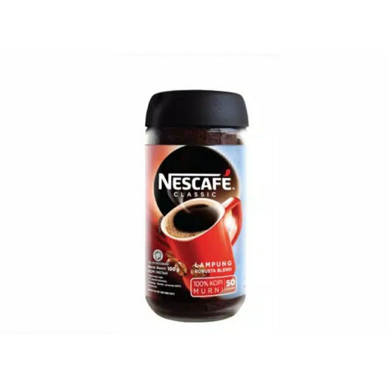 

Nescafe Kopi Classic Instant 100 gr