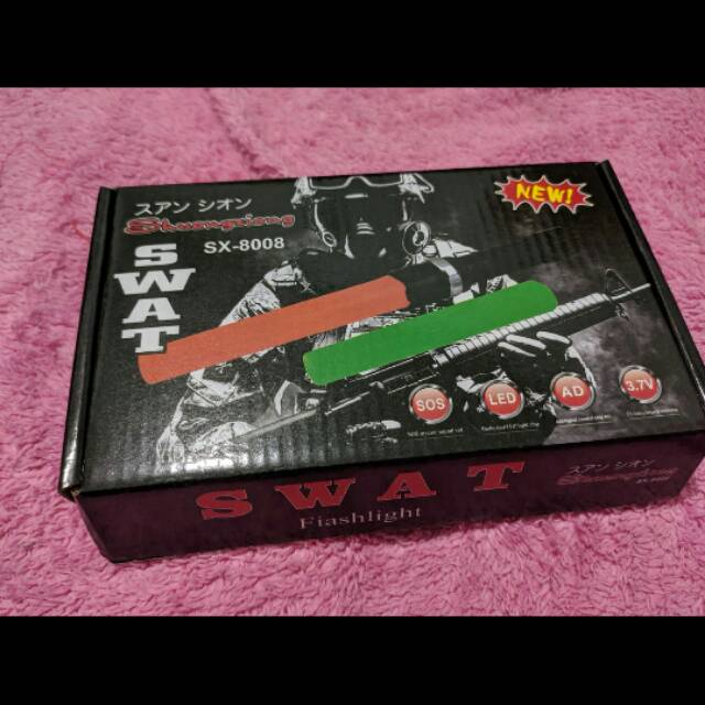 Lampu Senter SWAT Police - Tipe  8008