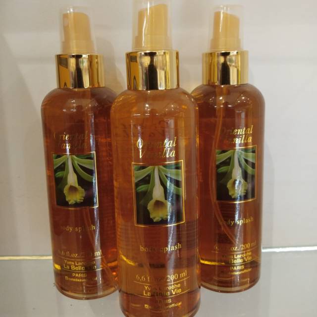body splash vanilla oriental