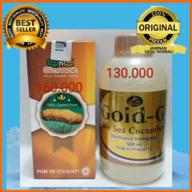 JELLY GAMAT GOLD G 500 ml/ jelly gamat QnC | Shopee Indonesia