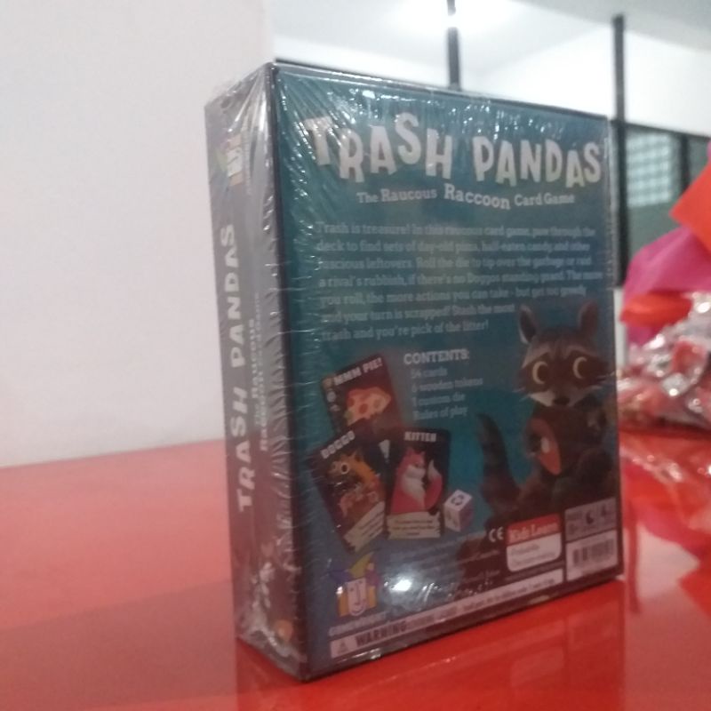 trash pandas board game