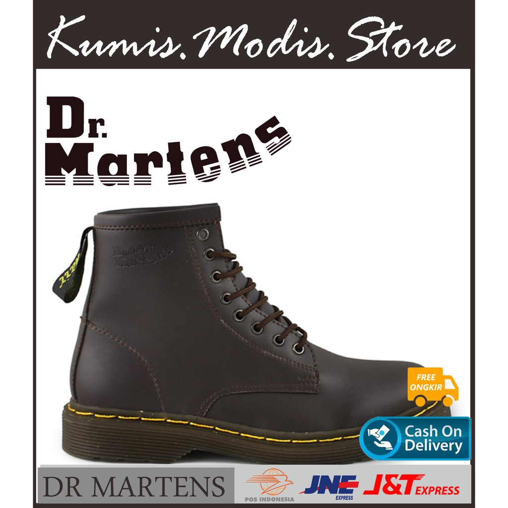 SEPATU BOOTS KERJA PRIA TINGGI - SEPATU BOOTS DR MARTIN MURAH ORIGINAL - SEPATU BOOTS ORI - FOS08