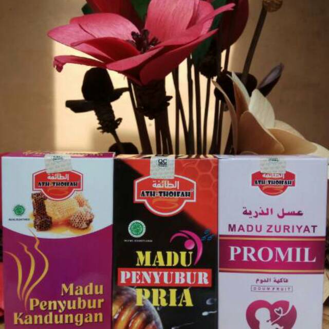 

Paket Madu Penyubur Kandungan Zuriyat Promil Plus Penyubur Pria