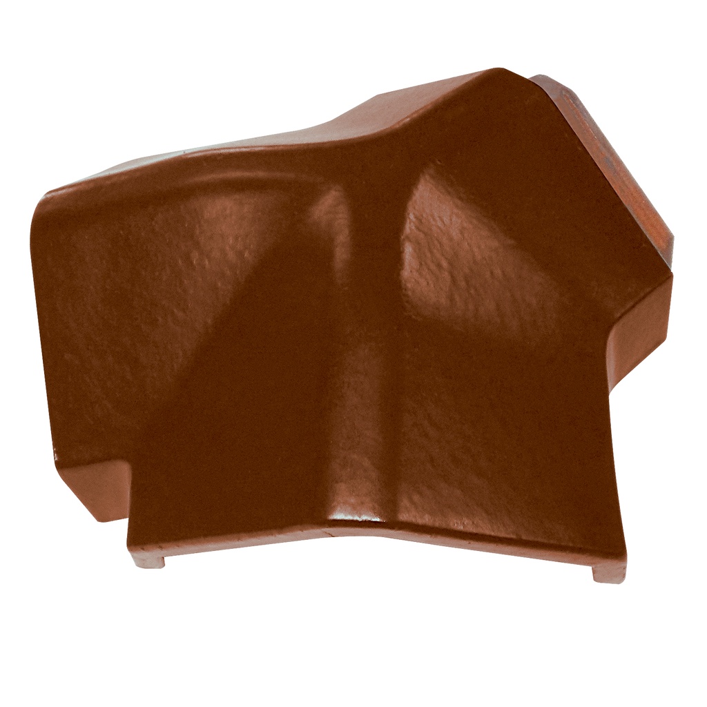 Nok Tiga Arah Kanmuri Full Flat Natural Aksesoris Genteng Keramik