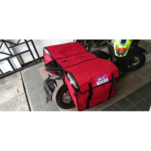 BLACKPINK Terlaris Tas Kurir PremiumTas Obrok Tas Motor Tas Kurir Tas Pos Tas Kanvas Kargo - BESAR