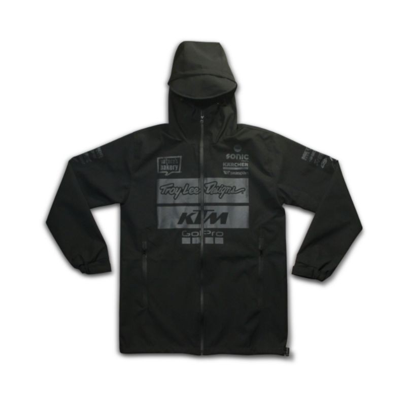 Jaket Parasut KTM TLD Full Black type2
