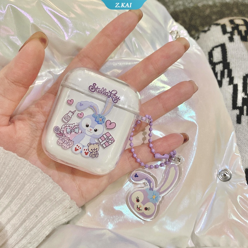 Casing Silikon Motif Kartun Disney Untuk Simpan Earphone Wireless Bluetooth Apple AirPods 1 / 2 pro