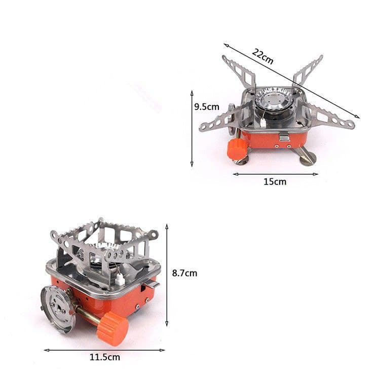 Kompor Camping K202 dan K203 Kompor Kembang dan Kotak Portabel Stove MIni K 202 dan K 203