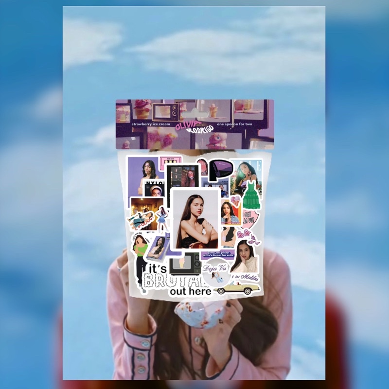 

[25 PCS STICKERS] Stickers Olivia Rodrigo Volume 2 untuk laptop, hp, dll sudah dicutting