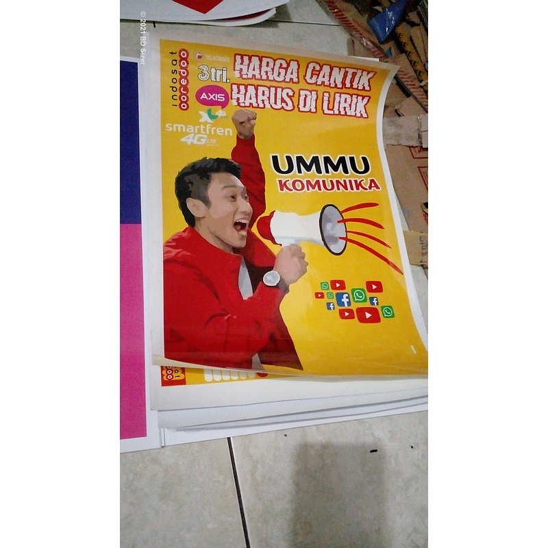 

Cetak poster A3 informasi poster promosi konter