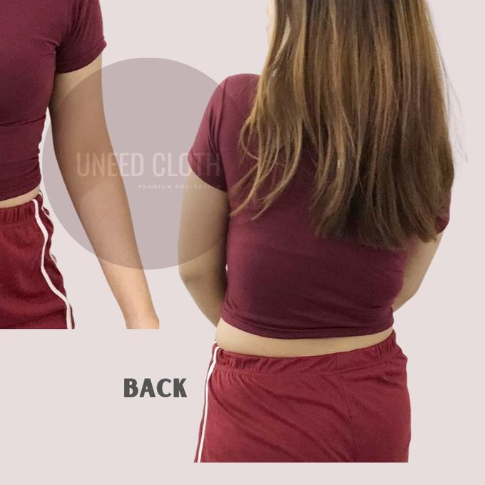 ♣ Uneed Cloth / CROP TOP JUMBO / BAJU CROP / KAOS WANITA / KAOS CROP / KROP TOP BIG / KAOS CROP / AN