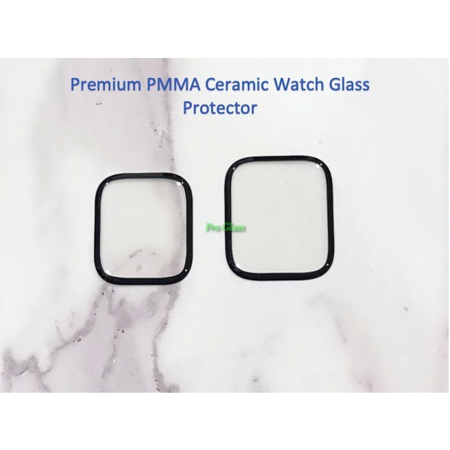 Premium Ceramic Nano Glass PMMA for Apple Watch 38mm 40mm 41mm 42mm 44mm 45mm 46mm