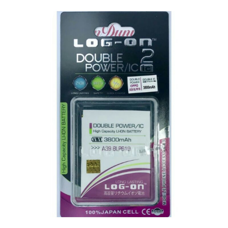 BATERAI  OPPO A39-A57 -BLP619- BATERAI DOUBLE POWER ORIGINAL