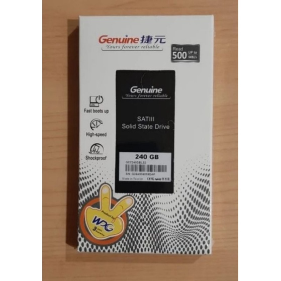 SSD Genuine 240GB 2,5 " SSD 240 GB SATA lll