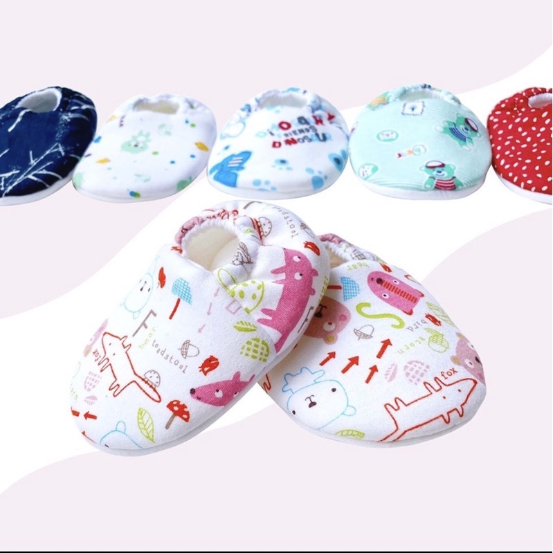 Sepatu Bayi Kualitas SNI Usia Bayi 0-3 Bulan Banyak Motif &amp; Bahan Busa Nyaman Untuk Bayi