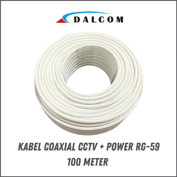 Kabel Cctv Kabel Cctv Rg-59 + Power 100M