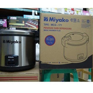 Miyako Magic Com Jumbo 6 Liter MCG 171 / Rice Cooker Besar Murah