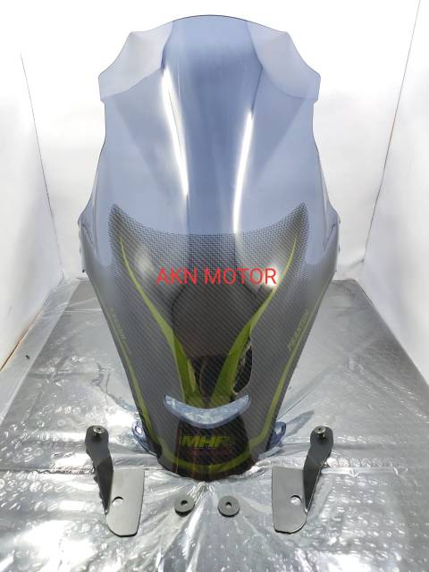 WINDSHIELD JENONG MHR 2TONE PCX NEW LOKAL 2018 2019 2020 58-62CM