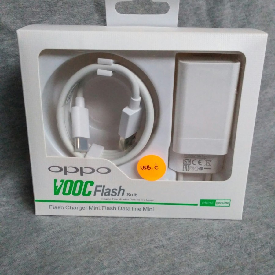 Charger Oppo Find X 5V 4A Flash Charger VOOC Original