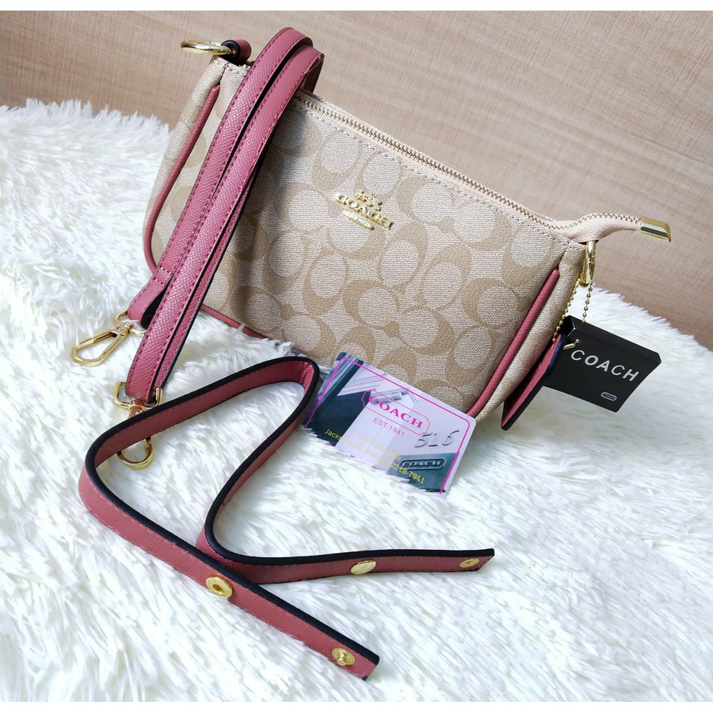 COZY - CZ2032 C*OACH SIGNATURE F36674 SOULDER BAG MULTIWARNA