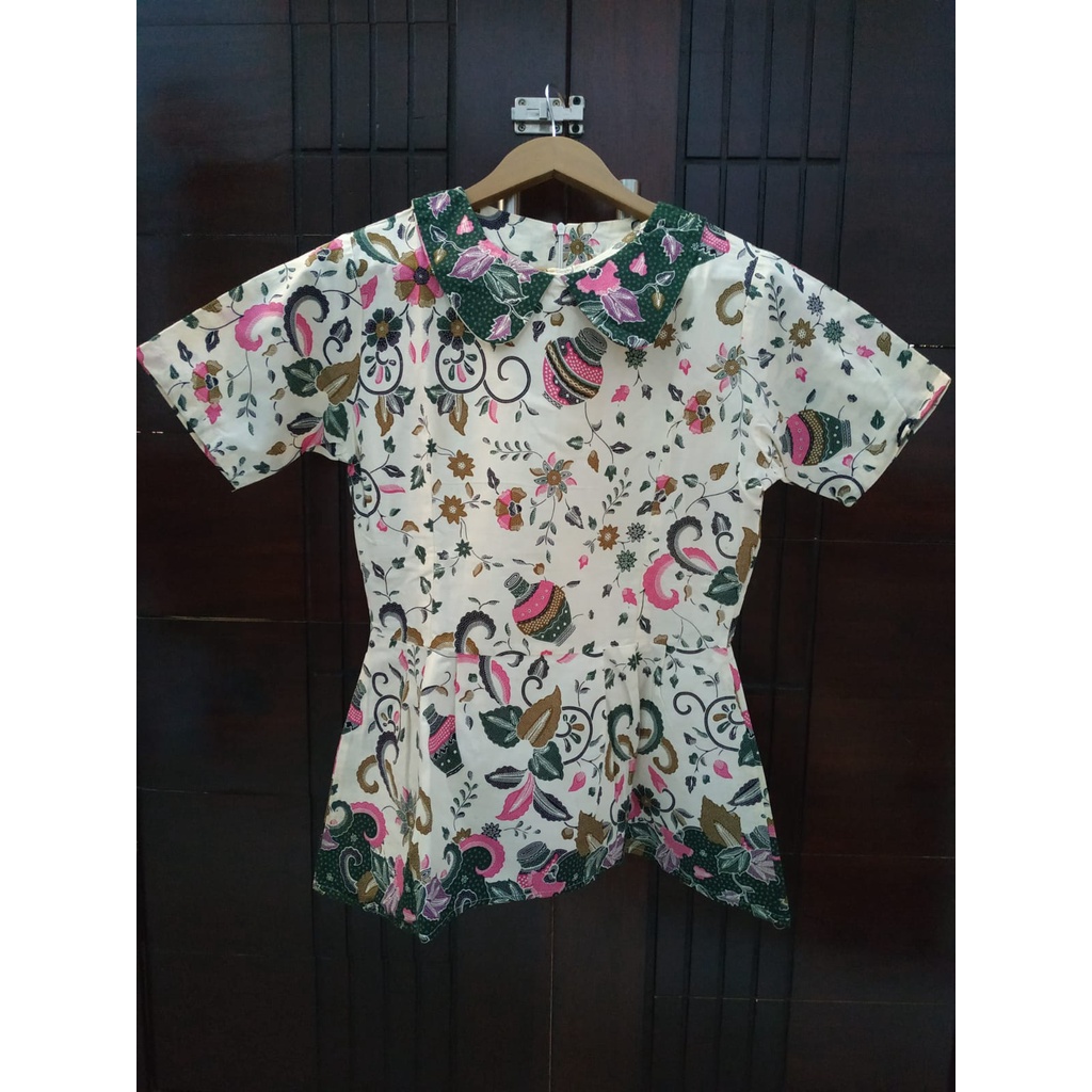 Blouse Batik Peplum