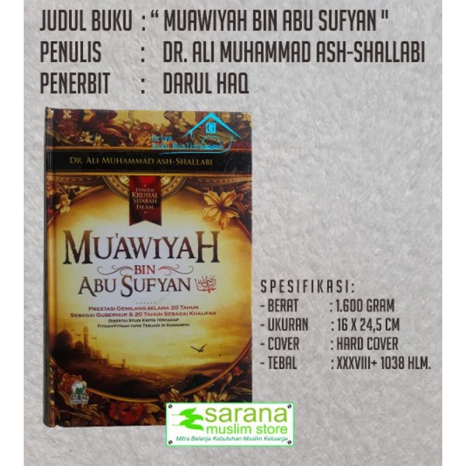 Buku Muawiyah Bin Abu Sufyan