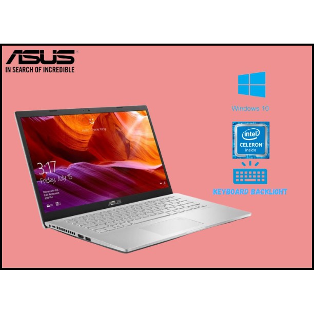 ASUS VIVOBOOK A416MA N4020 RAM4GB HDD1TB INTEL UHD GRAPHIC