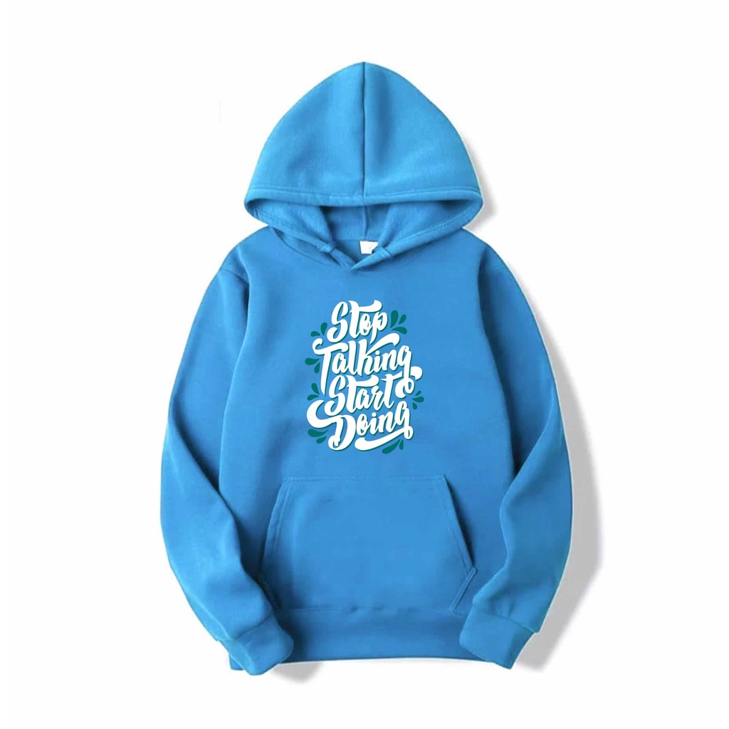 Hoodie Wanita Start Doing Sweater Wanita Fleece Size M - XXL-2