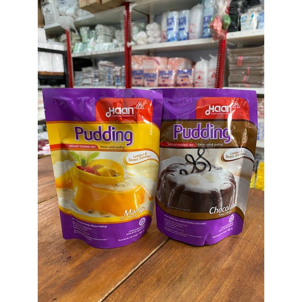 

Haan Pudding Mangga / Coklat