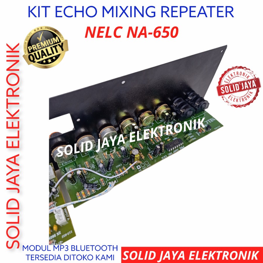 KIT TONE CONTROL AKTIF MUSIK MIXING ACTIVE SUBWOOFER MIC MIC MULTIMEDIA NA-650 N-266 PLUS PANEL UNTUK MODUL MP3 MP5 KARAOKE ECHO REPEAT REPEATER SUB SUBOOFER MUSIC  KONTROL N 650 266  NELC ASLI ORIGINAL