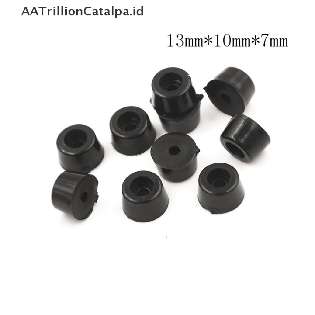 Aatrillioncatalpa 10Pcs Pad Karet Pelindung Kaki Furniture Anti slip Bumper