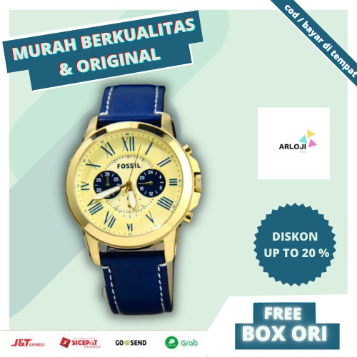 JAM TANGAN PRIA COWOK COWO LAKI LAKI ORIGINAL ASLI MURAH KEREN JAM TANGAN PRIA FOSSIL FS 5271