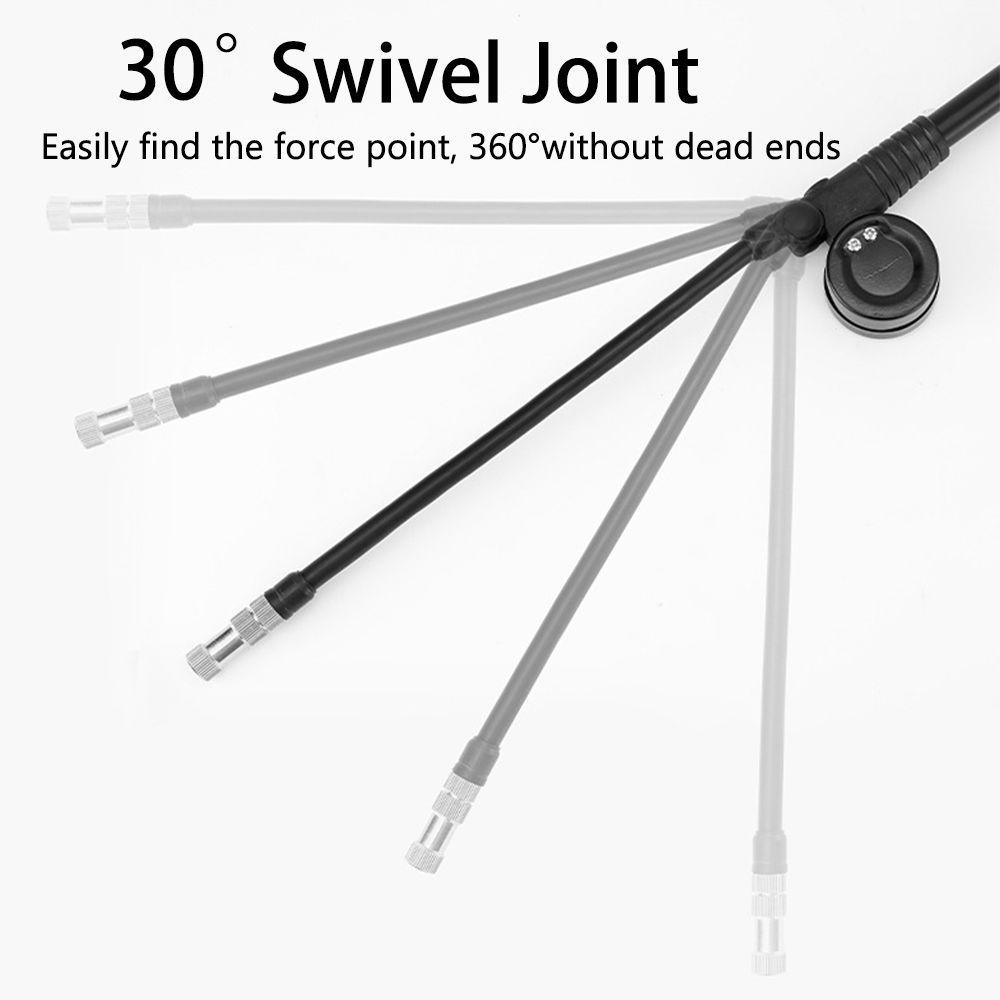 R-FLOWER Pompa Garpu Depan Kualitas Tinggi Sepeda Jalan Aluminium Alloy Pompa Aksesoris Selang