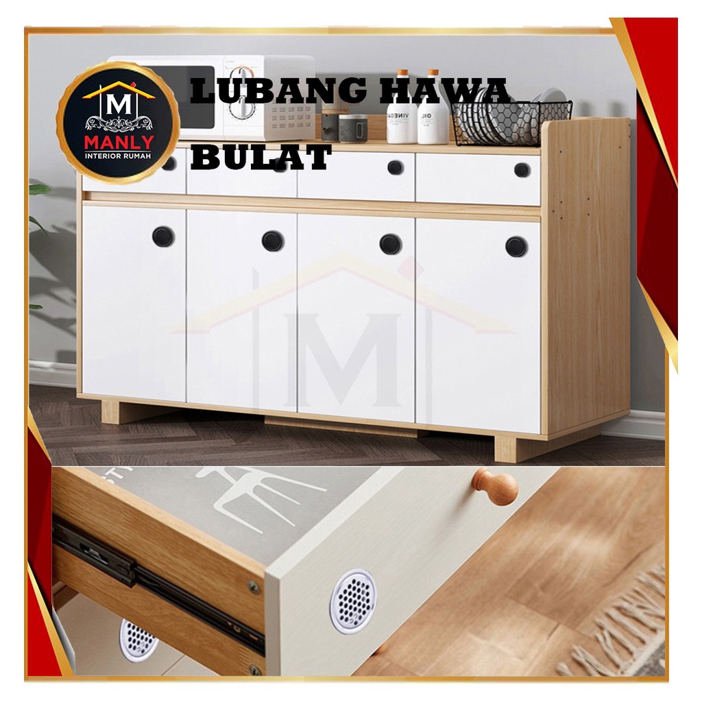 Lubang Hawa Stainless - Ventilasi Udara Bulat Bundar